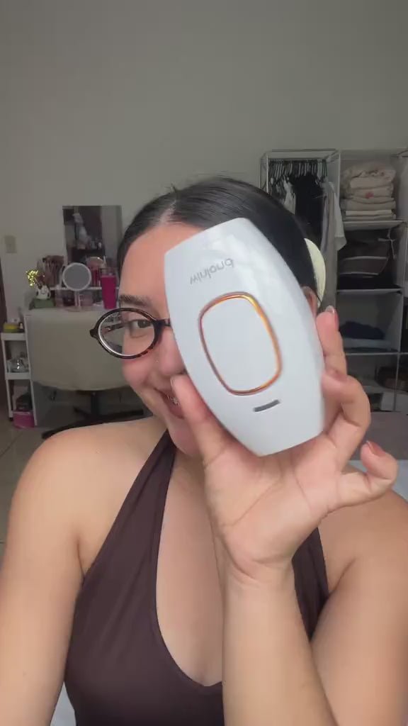 video depiladora antes y despues