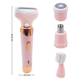 MAQUINA FENEMINA DEPILADORA 4 EN 1 stylo y moda MIA